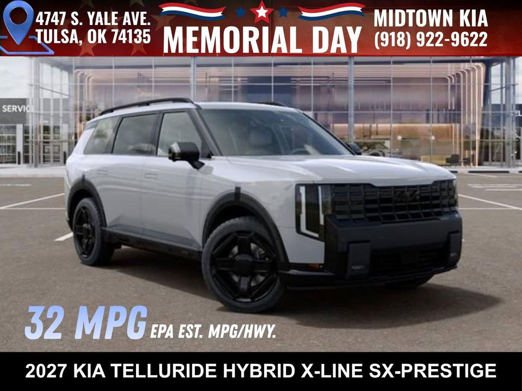 New 2027 Kia Telluride Hybrid X-Line SX-Prestige