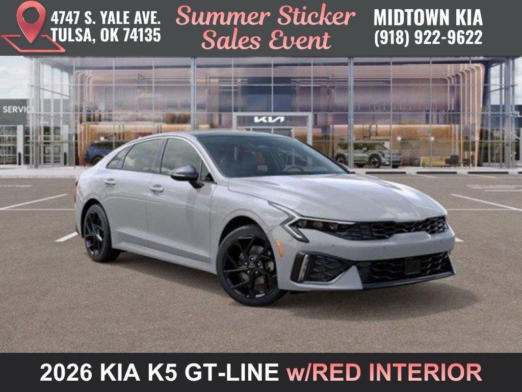 New 2026 Kia K5 GT-Line AWD
