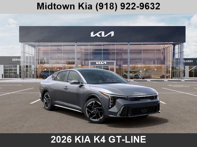 New 2026 Kia K4 GT-Line