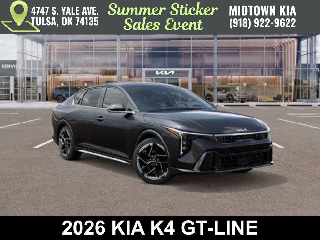New 2026 Kia K4 GT-Line