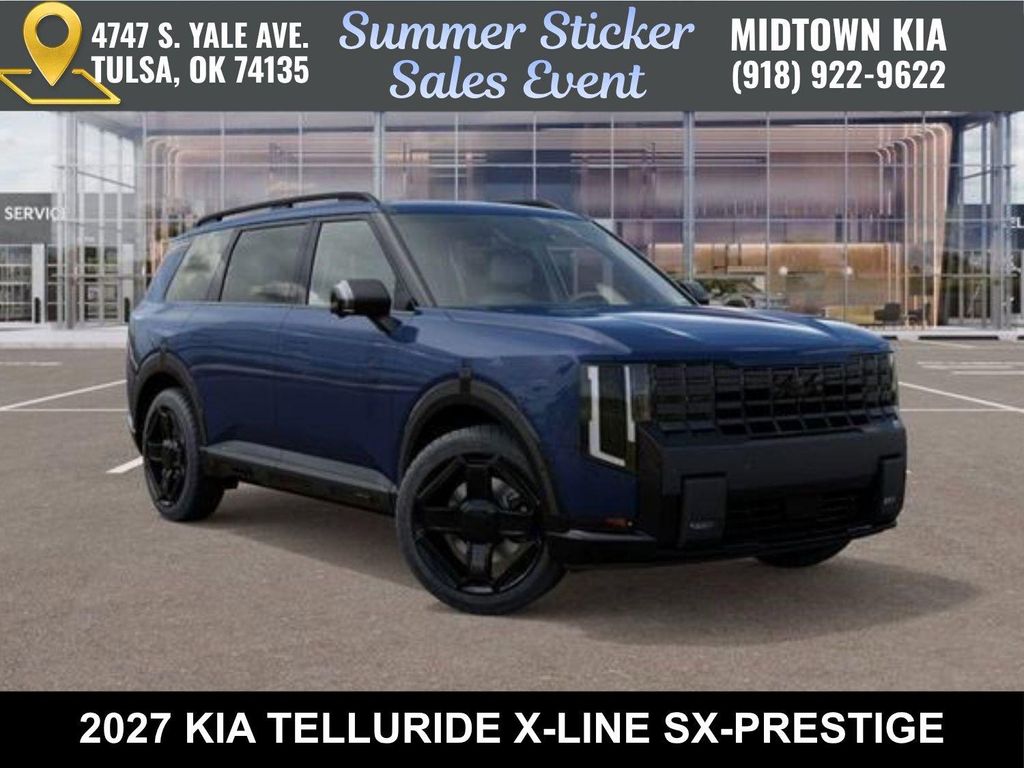 New 2027 Kia Telluride X-Line SX-Prestige