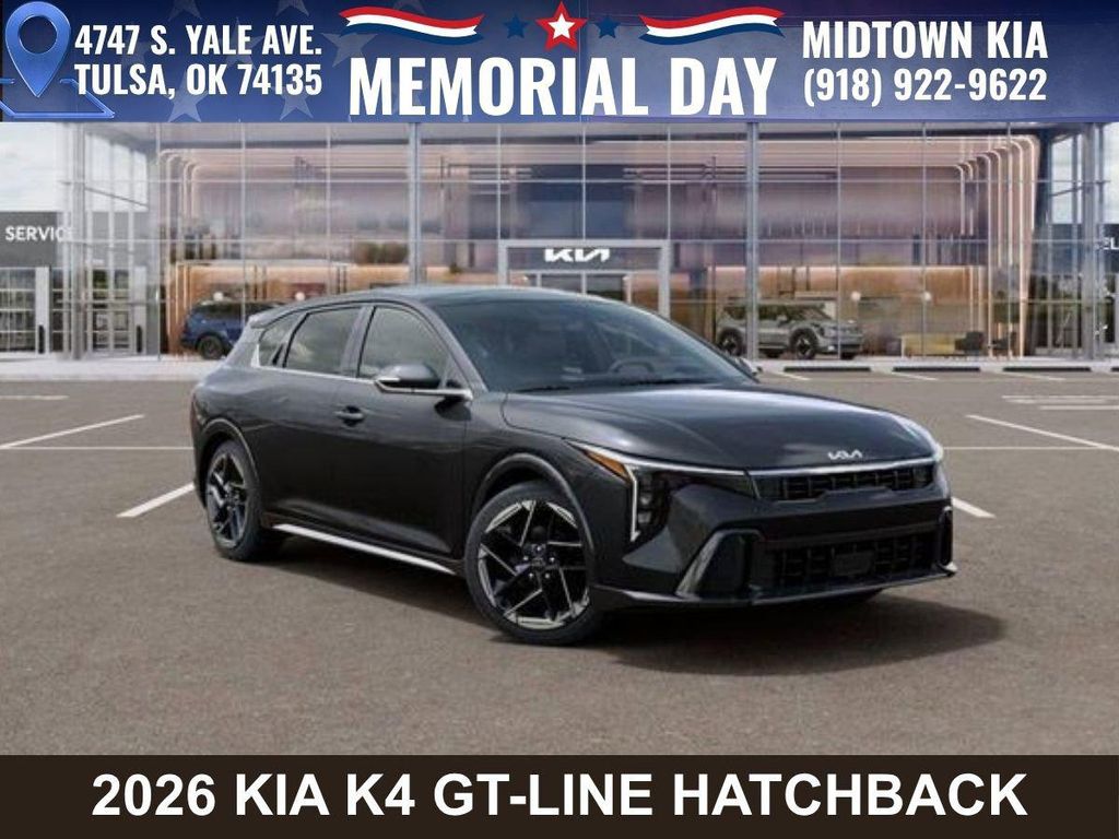 New 2026 Kia K4 GT-Line