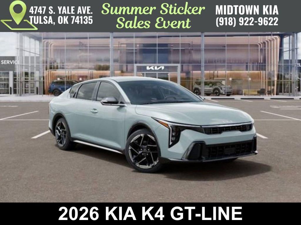 New 2026 Kia K4 GT-Line