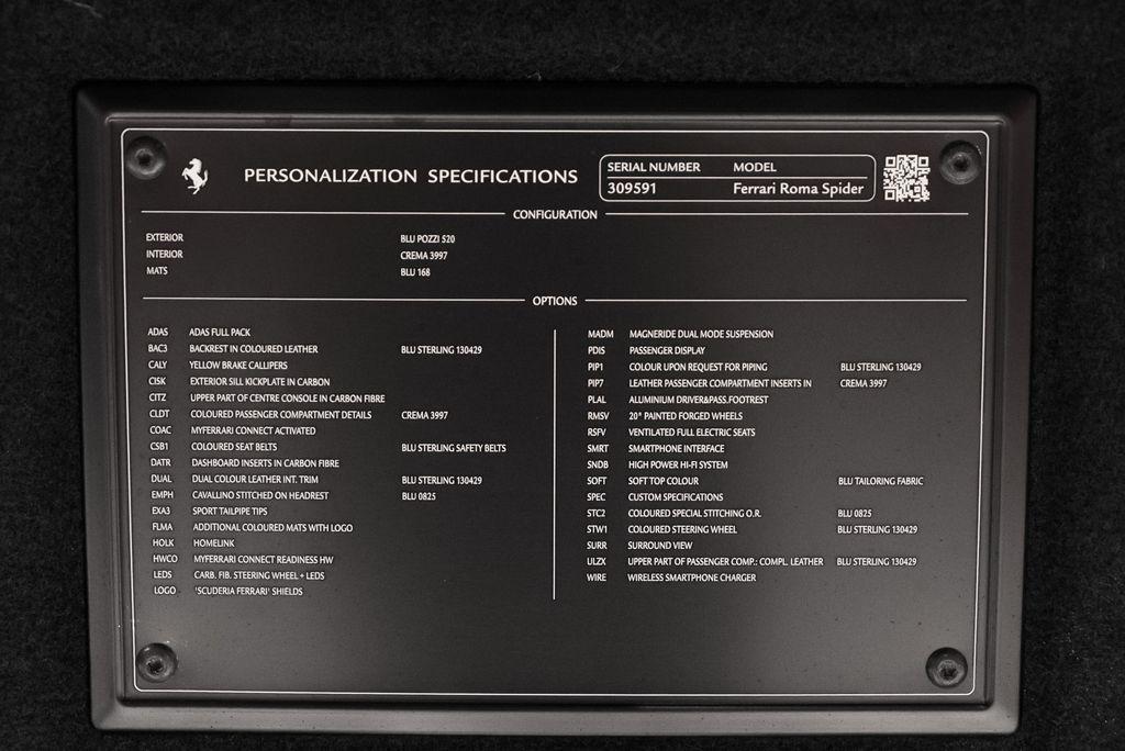 2024 Ferrari ROMA SPIDER SPIDER — миниатюра 18