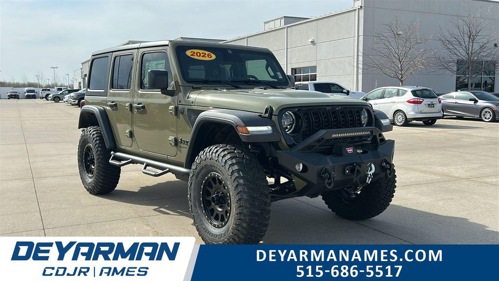 New 2026 Jeep Wrangler Willys