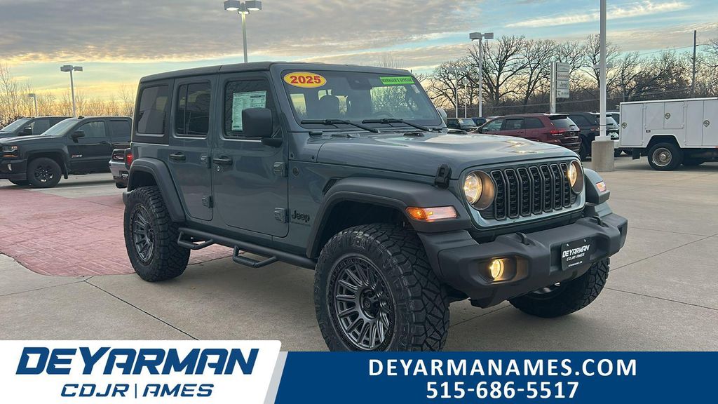 New 2025 Jeep Wrangler Sport S