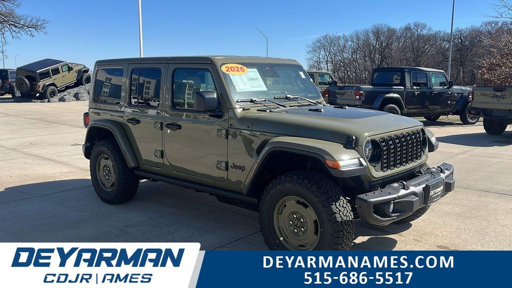 New 2026 Jeep Wrangler Willys