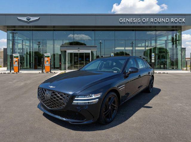 New 2026 Genesis G80 3.5T Prestige Black AWD