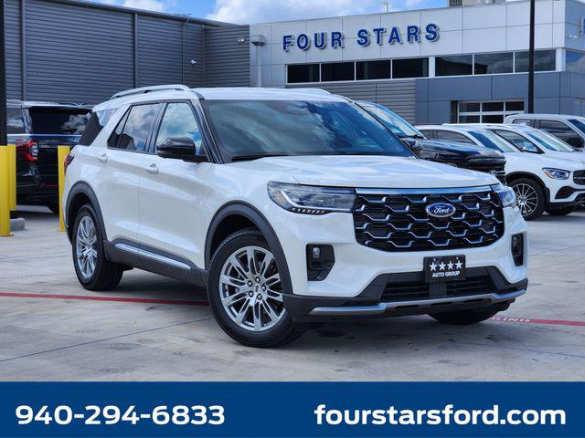 New 2026 Ford Explorer Platinum