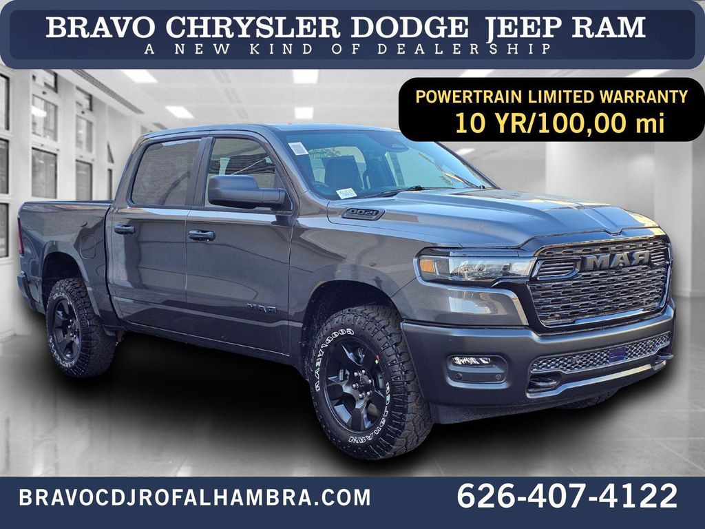 New 2026 RAM 1500 Warlock Crew Cab 4x4 5'7' Box