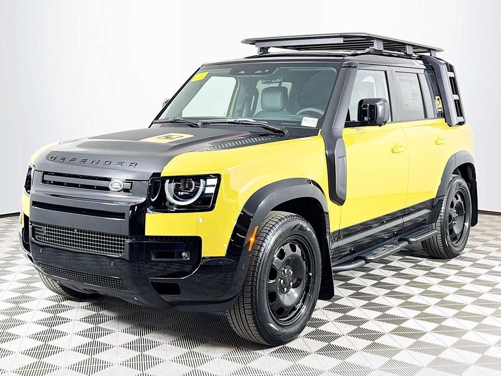 New 2026 Land Rover Defender P400 Trophy Edition Deep Sandglow