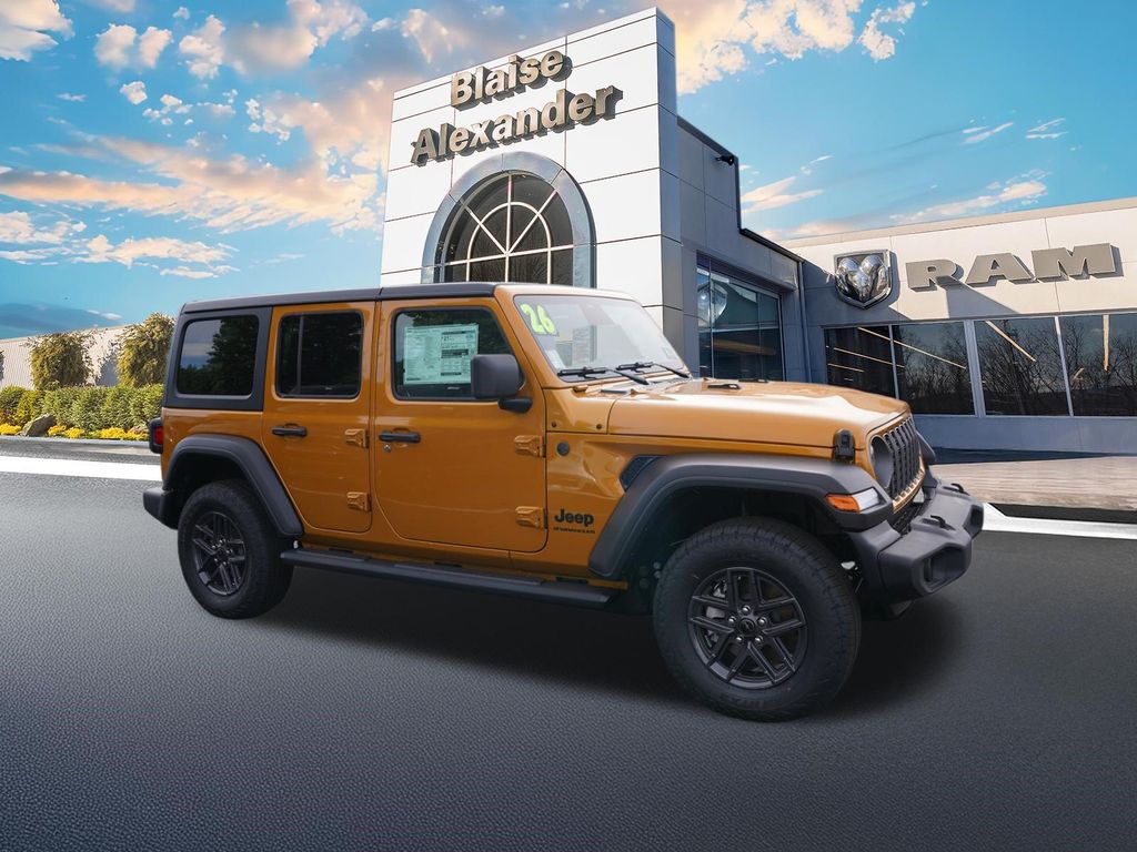 New 2026 Jeep Wrangler Sport S