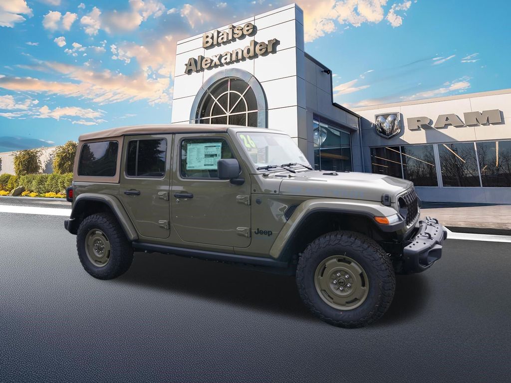 New 2026 Jeep Wrangler Willys
