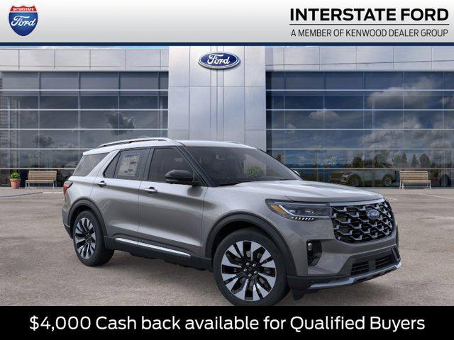 New 2026 Ford Explorer Platinum