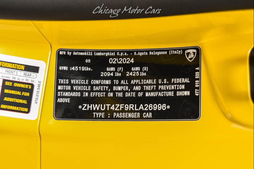 2024 Lamborghini HURACAN EVO SPYDER 缩略图 56