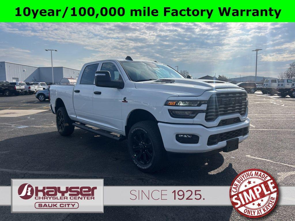 New 2026 RAM 2500 Black Express Crew Cab 4x4 6'4' Box