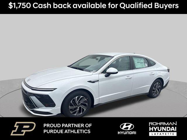New 2026 Hyundai SONATA Hybrid Blue
