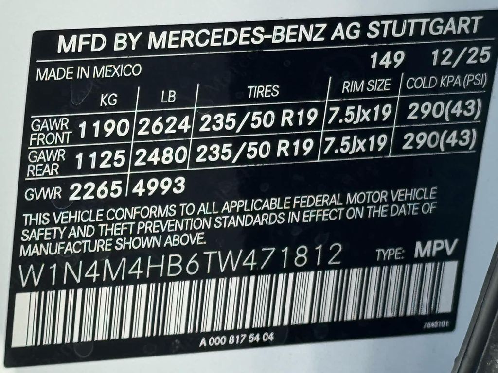 2026 Mercedes-BENZ GLB — миниатюра 20
