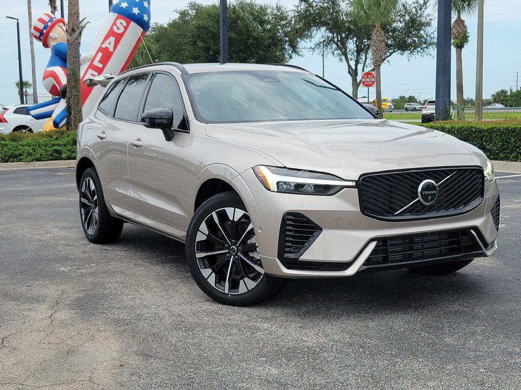 New 2026 Volvo XC60 Plug-In Hybrid Plus, T8 AWD Electric/Gasoline, Dark