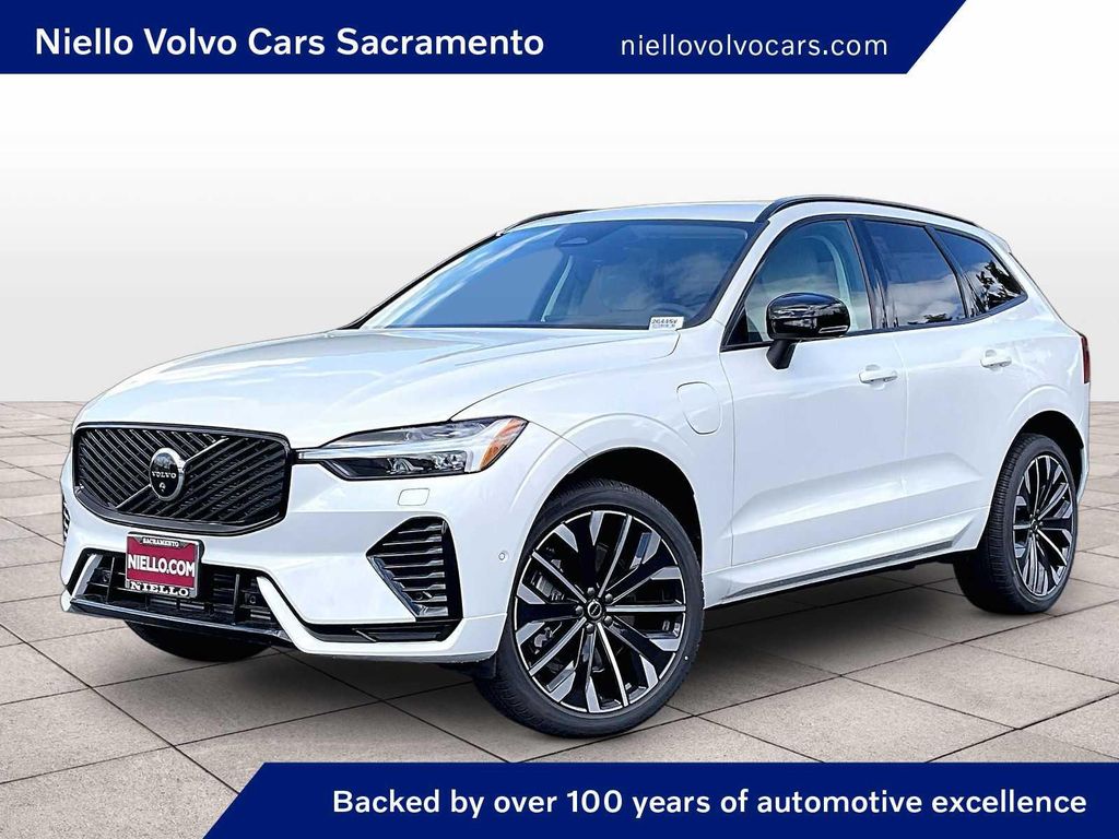 New 2026 Volvo XC60 Plug-In Hybrid Ultra, T8 AWD Electric/Gasoline, Dark