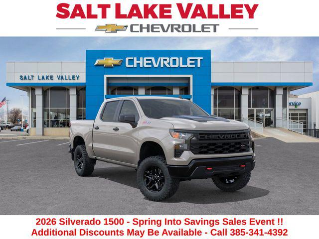 New 2026 Chevrolet Silverado 1500 Custom Trail Boss