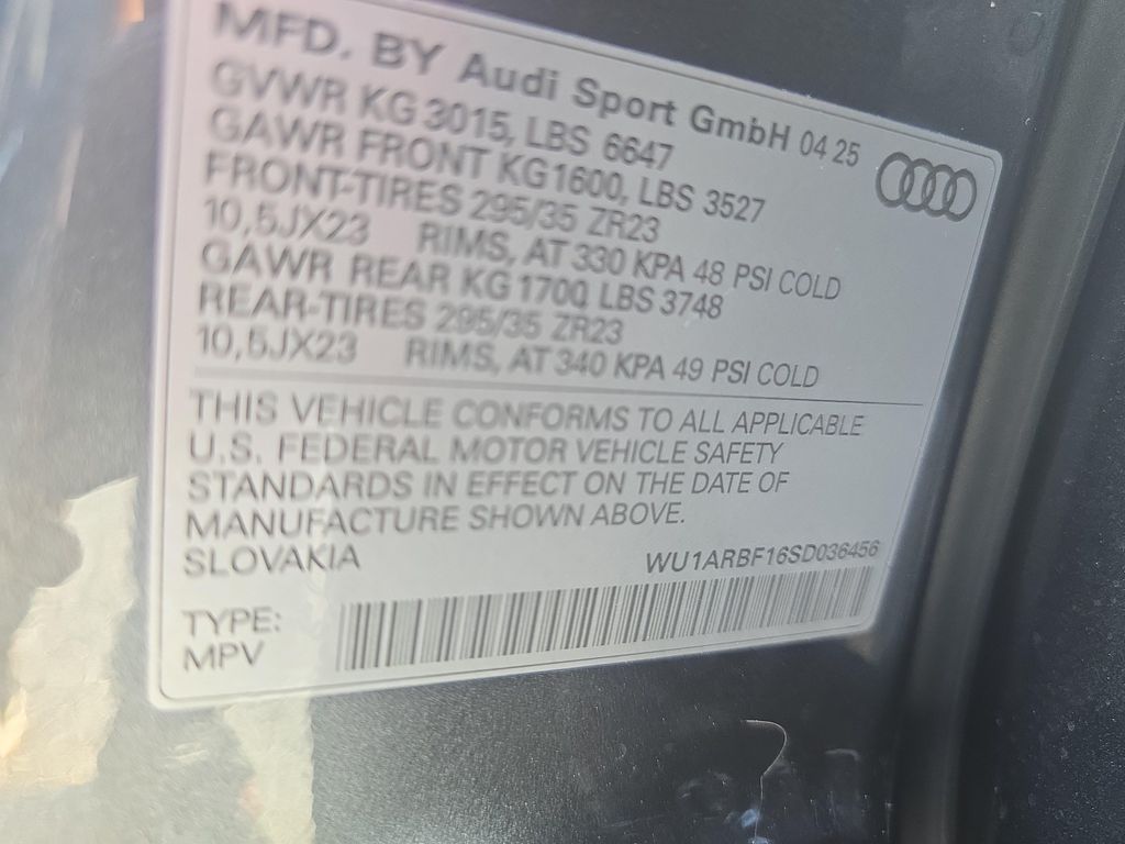 صورة مصغرة 34 لـ 2025 AUDI RS Q8 4.0T