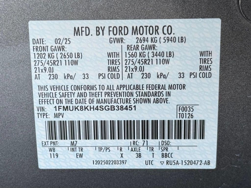 صورة مصغرة 25 لـ 2025 FORD EXPLORER ST-LINE