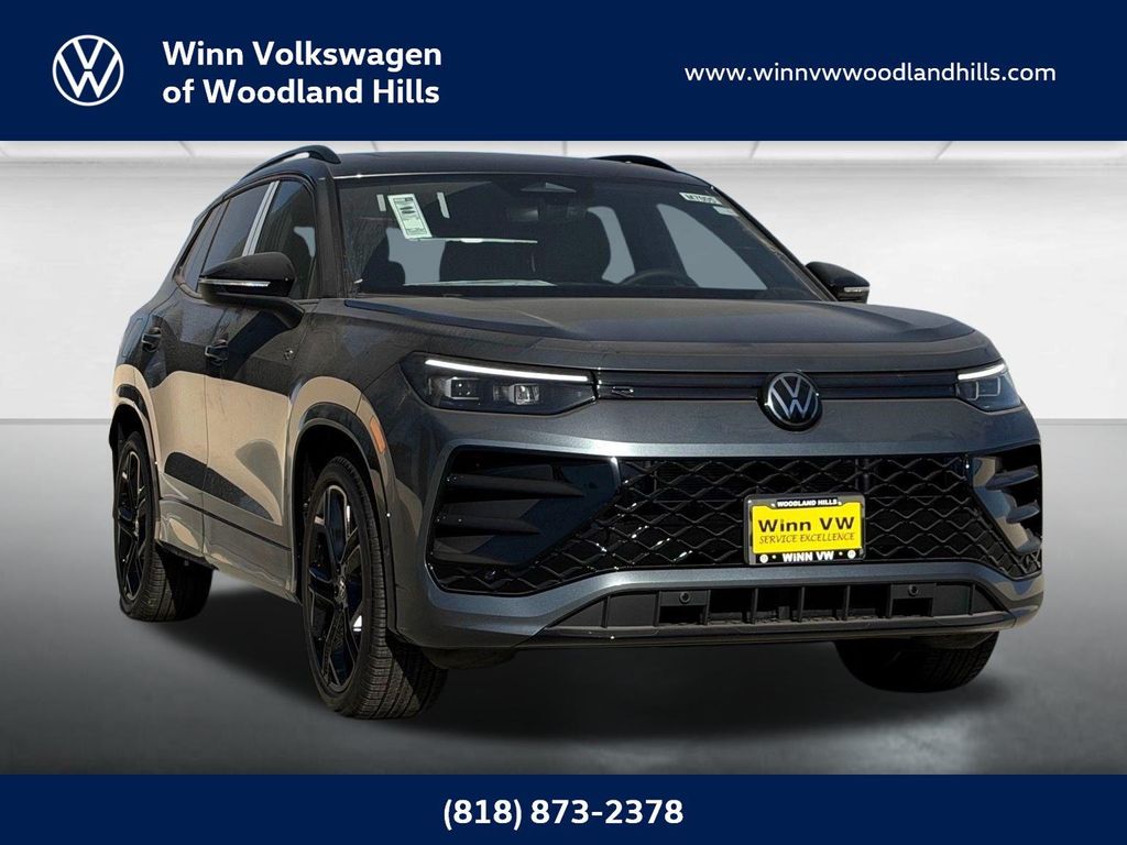 New 2026 Volkswagen Tiguan 2.0T SE R-Line Black