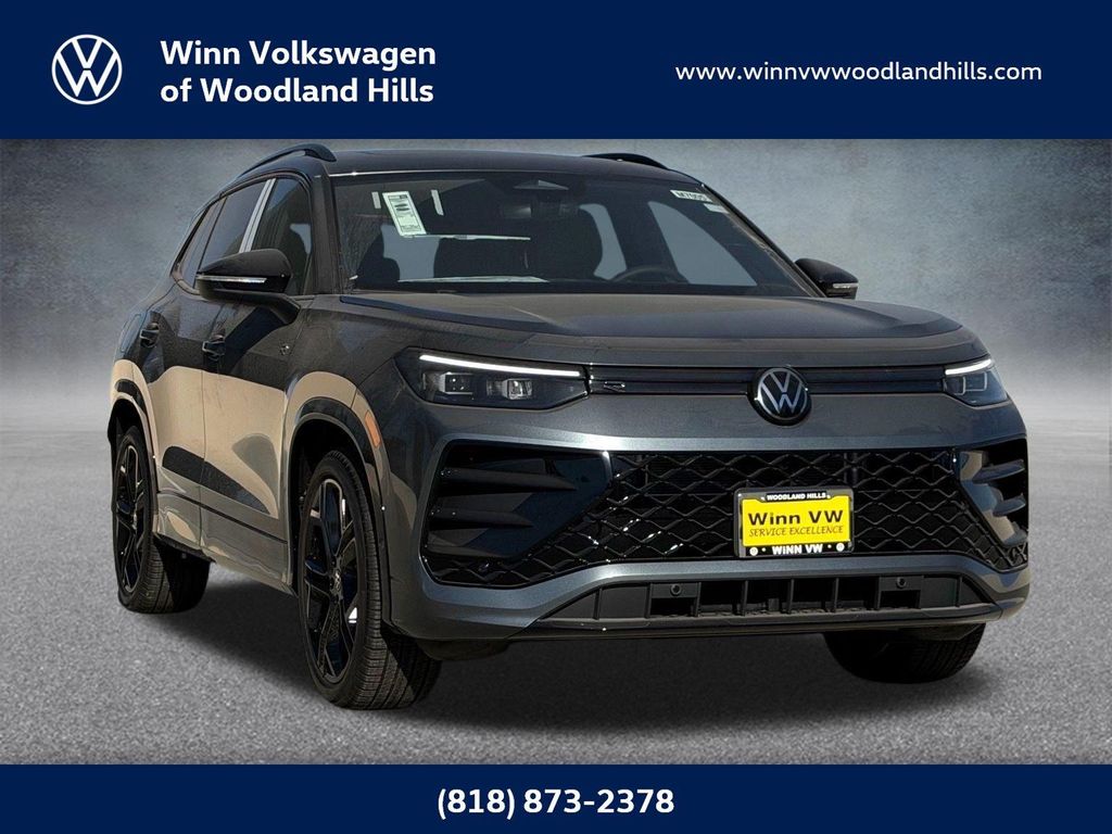 New 2026 Volkswagen Tiguan 2.0T SE R-Line Black