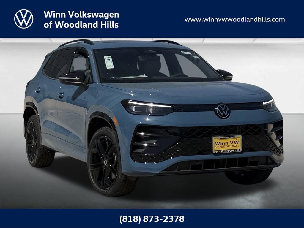 New 2026 Volkswagen Tiguan 2.0T SE R-Line Black