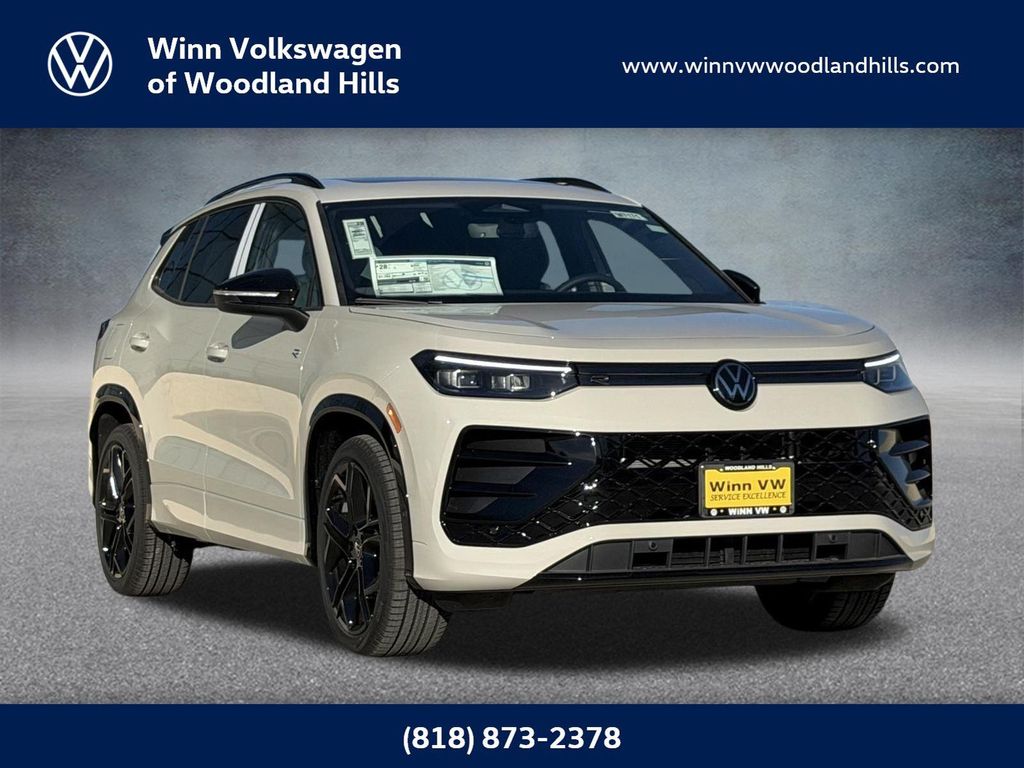 New 2026 Volkswagen Tiguan 2.0T SE R-Line Black