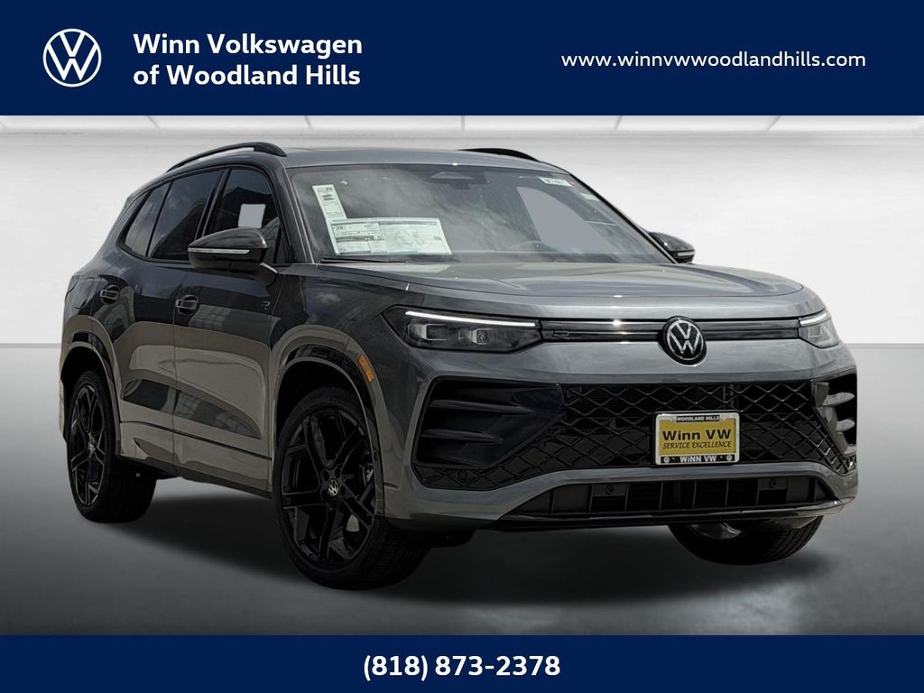 New 2026 Volkswagen Tiguan 2.0T SE R-Line Black