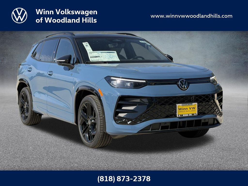 New 2026 Volkswagen Tiguan 2.0T SE R-Line Black
