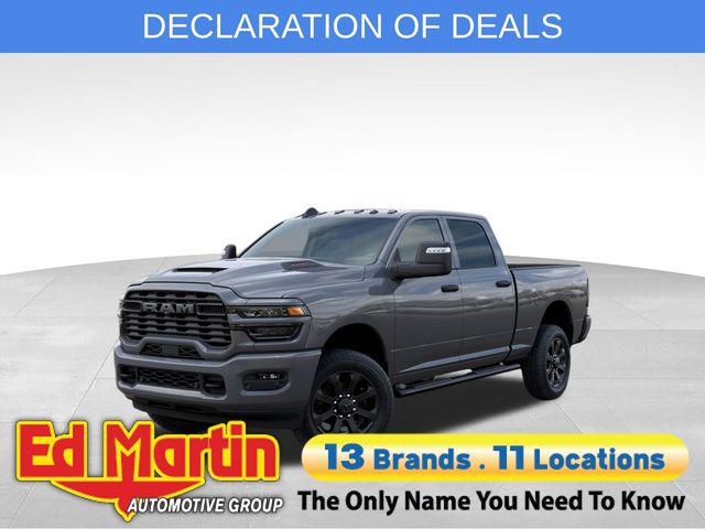 New 2026 RAM 2500 Black Express Crew Cab 4x4 6'4' Box