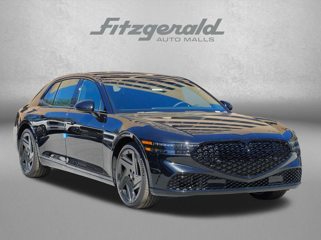 New 2026 Genesis G90 3.5T E-SC Prestige Black AWD