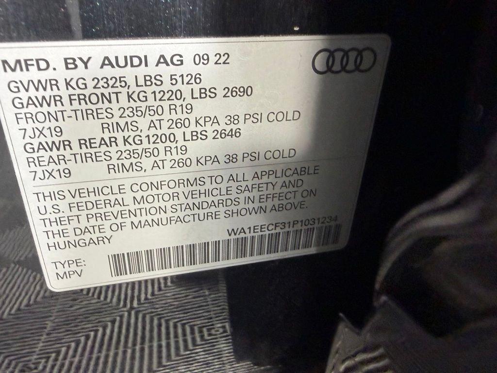 2023 AUDI Q3 45 S LINE PREMIUM 缩略图 15