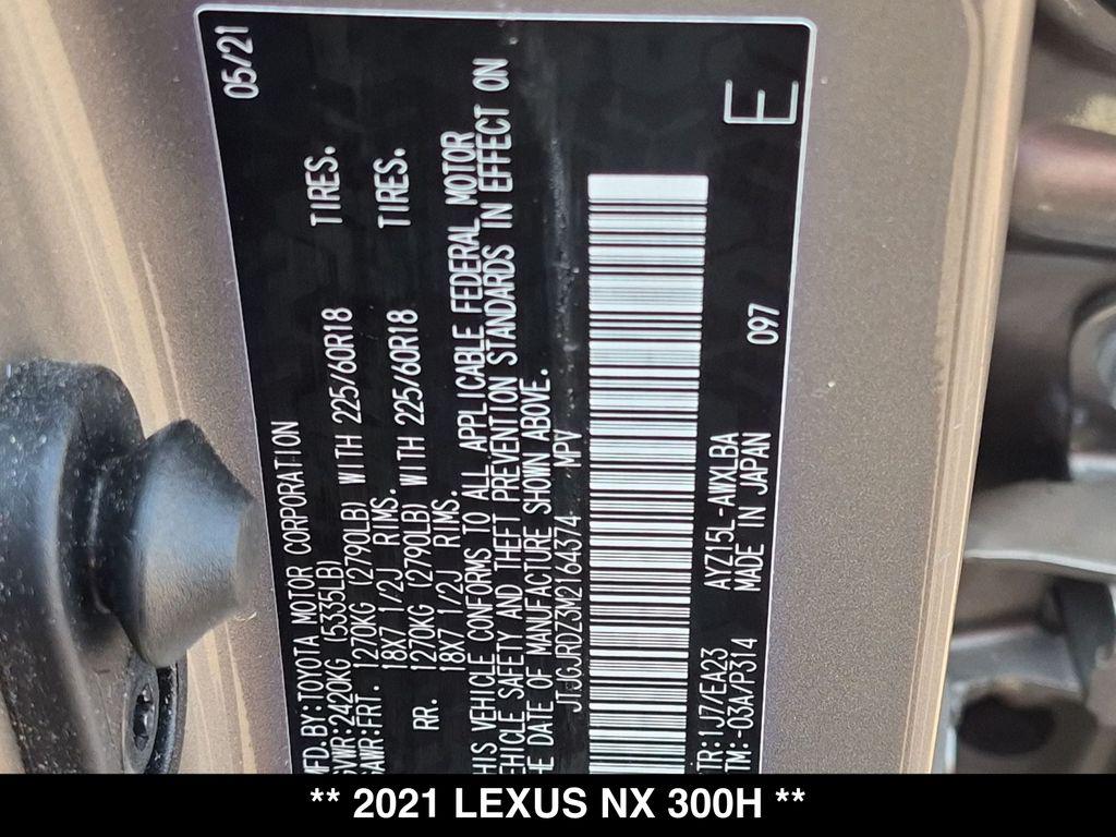 صورة مصغرة 29 لـ 2021 Lexus NX 300H BASE
