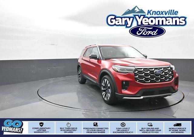 New 2026 Ford Explorer Platinum