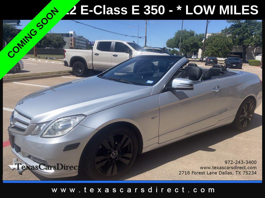 2012 Mercedes-Benz E-Class