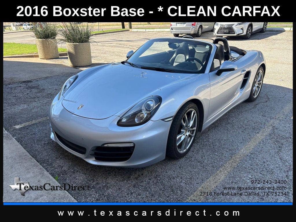 2016 Porsche Boxster