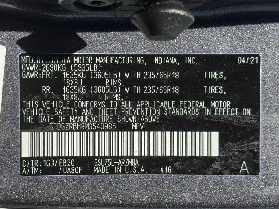2021 Toyota HIGHLANDER XLE — миниатюра 66