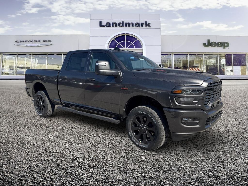 New 2026 RAM 2500 Black Express Crew Cab 4x4 6'4' Box