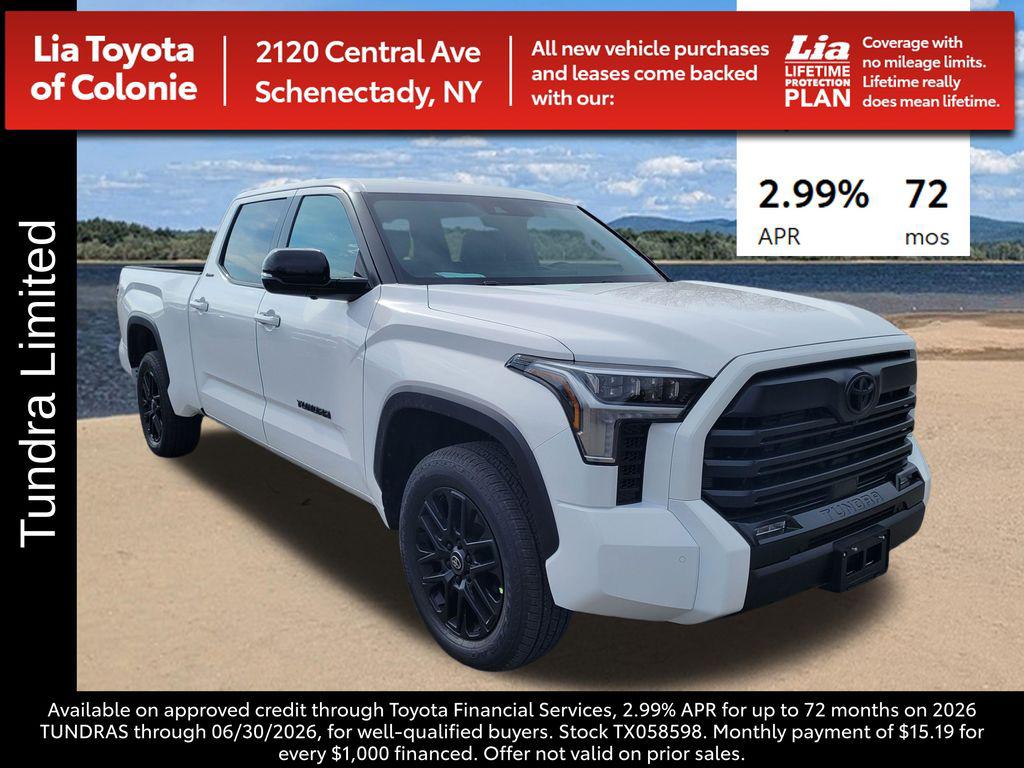 New 2026 Toyota Tundra Limited