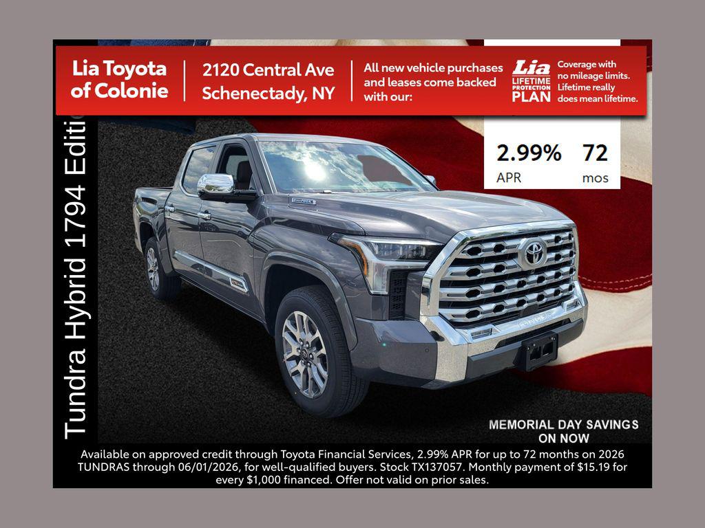 New 2026 Toyota Tundra Hybrid 1794 Edition