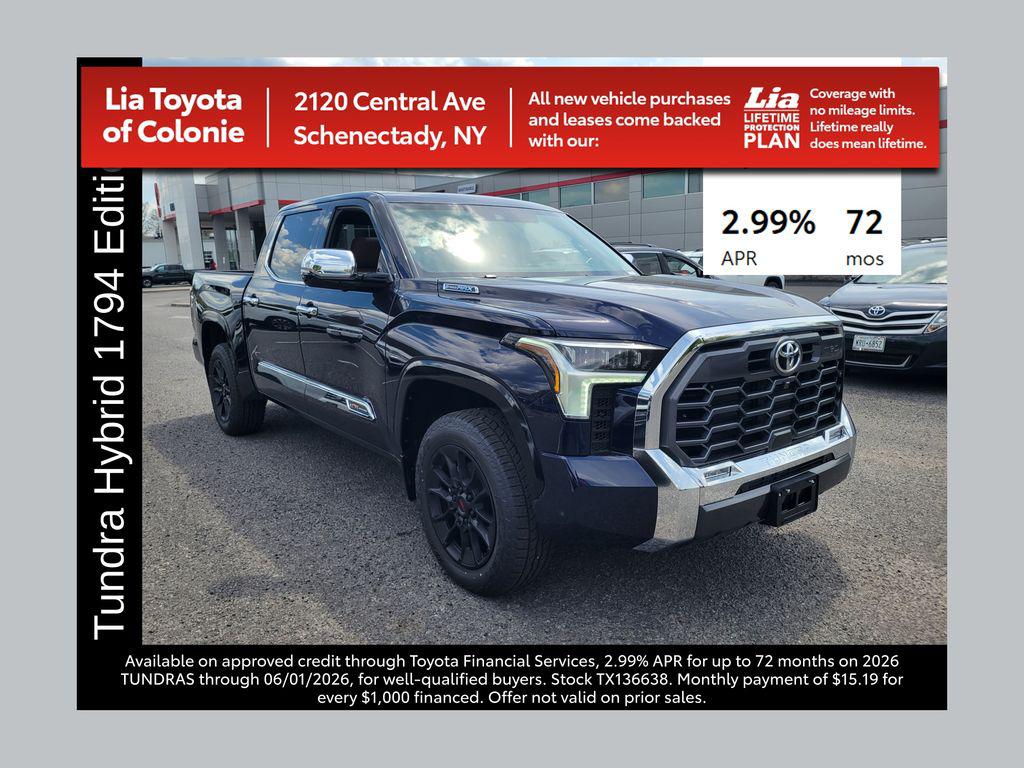 New 2026 Toyota Tundra Hybrid 1794 Edition
