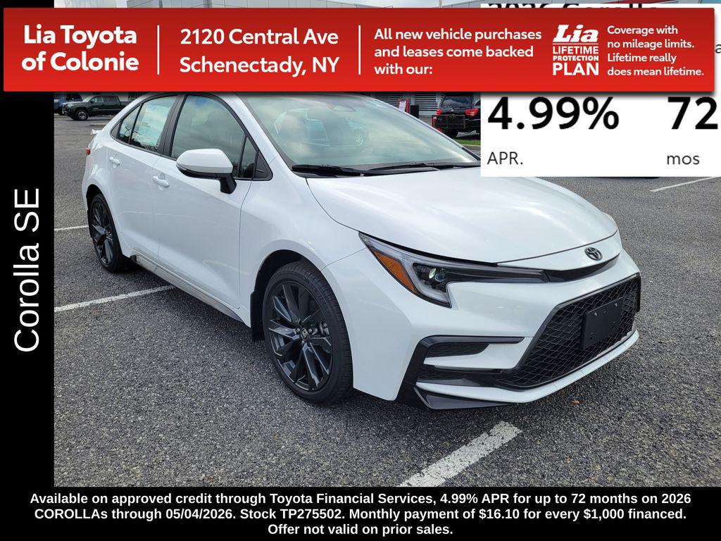 New 2026 Toyota Corolla SE