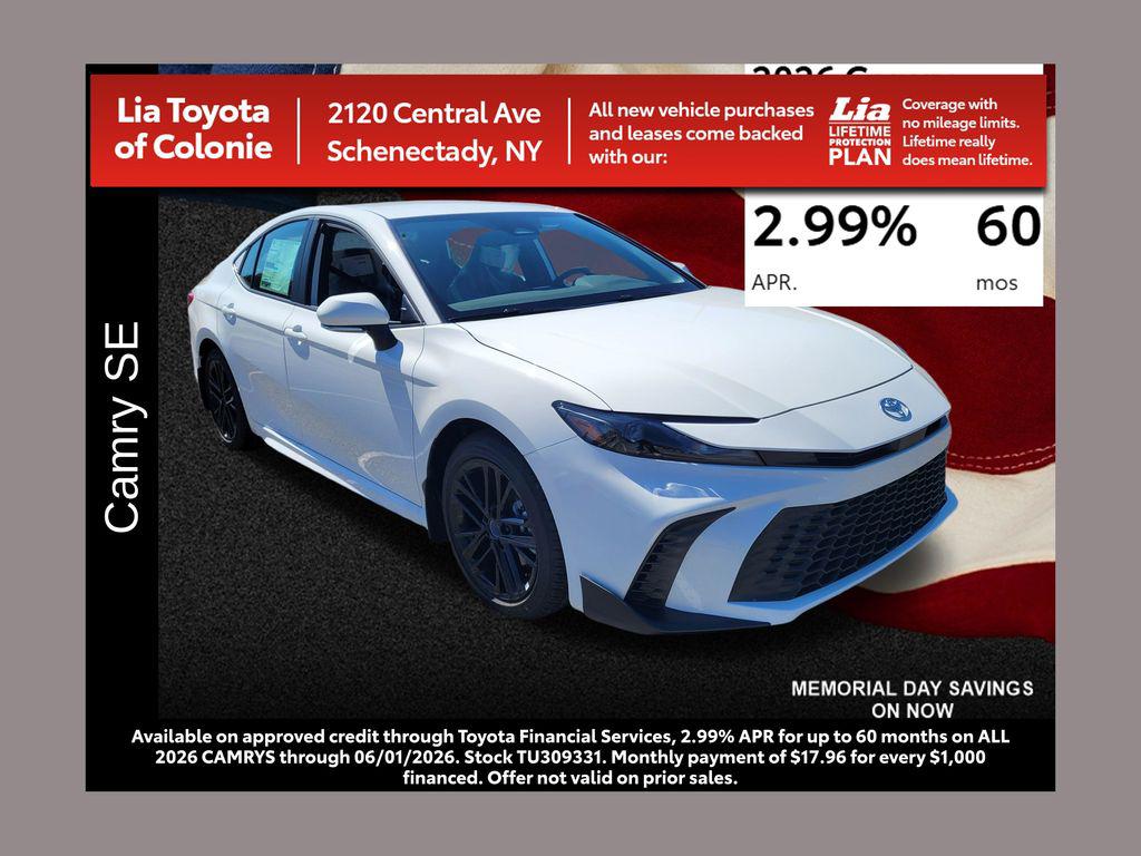 New 2026 Toyota Camry SE