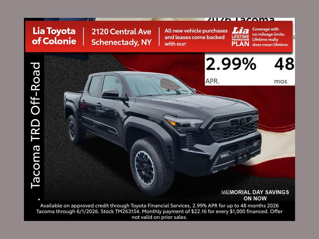 New 2026 Toyota Tacoma TRD Off Road