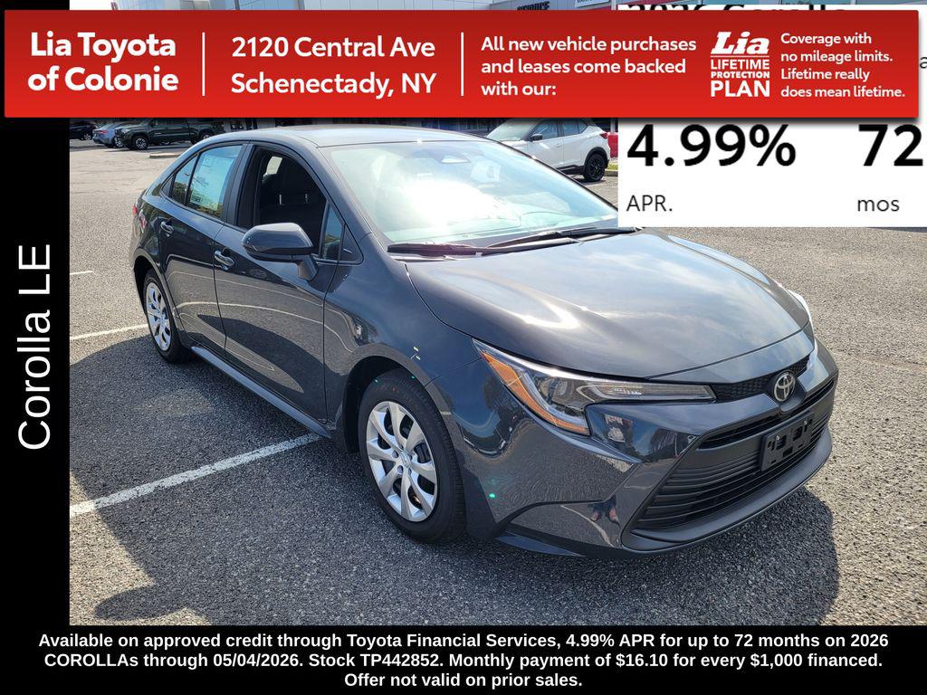 New 2026 Toyota Corolla LE