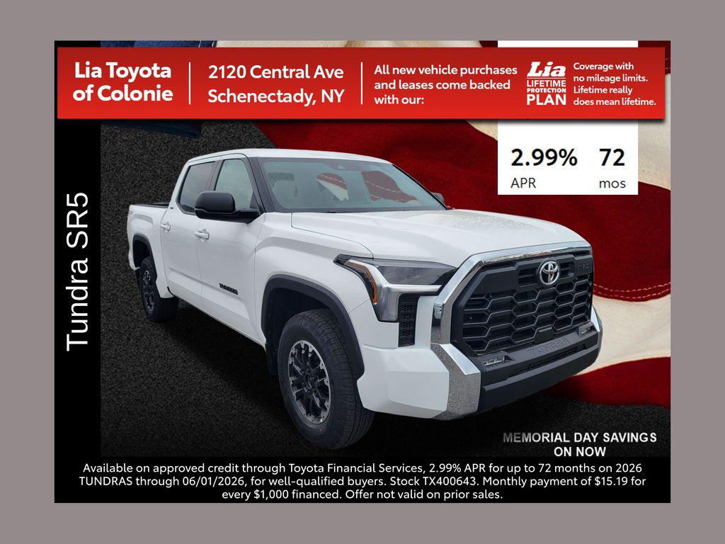 New 2026 Toyota Tundra SR5